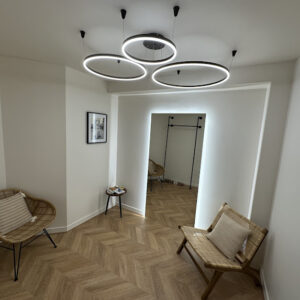 rénovation des luminaires dans une boutique à la rochelle